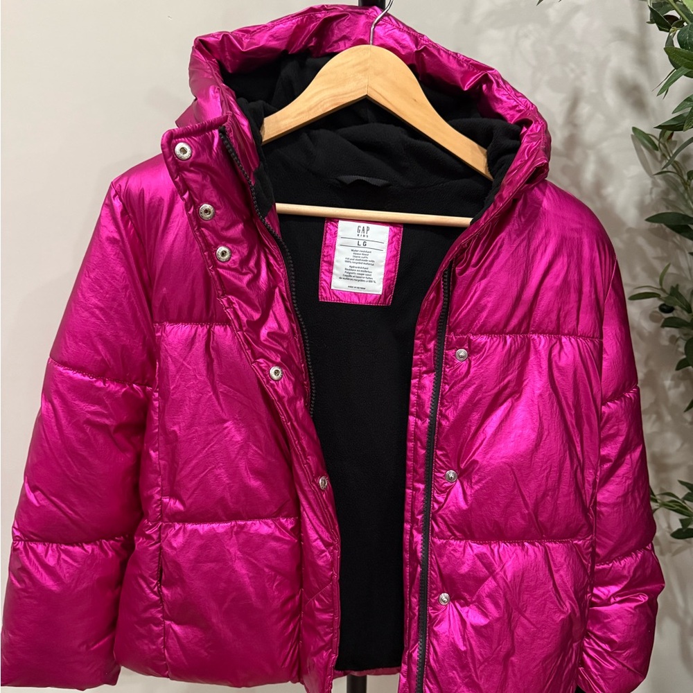GAP Kids Pink Fleece-Lined Jacket